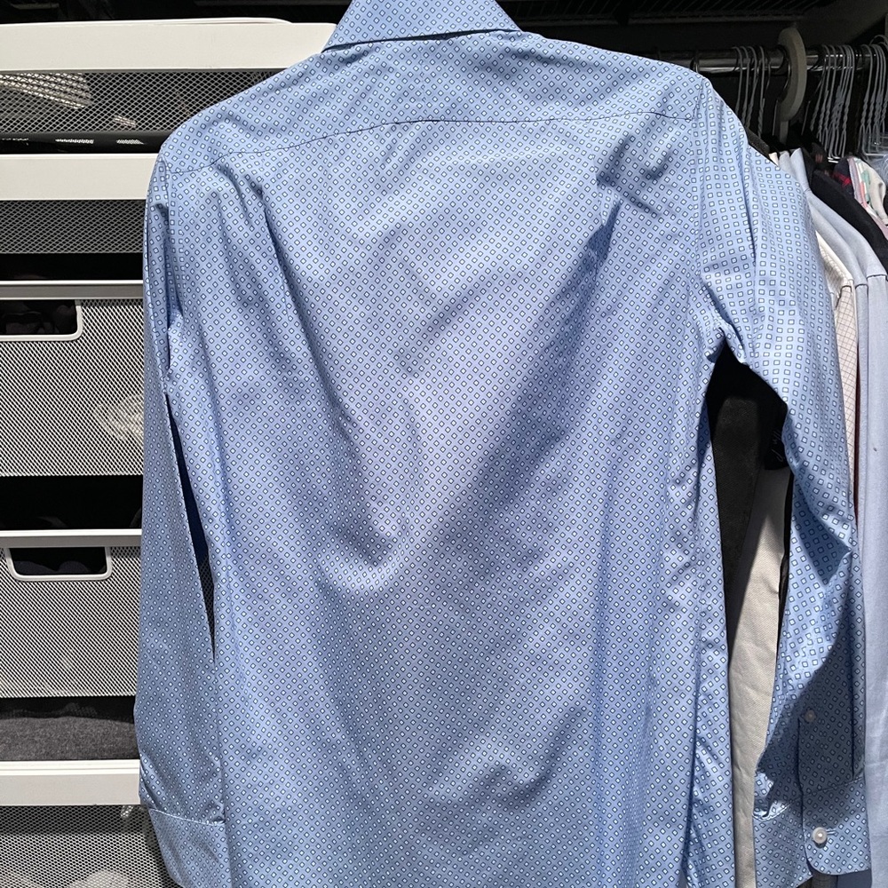 J.Crew diamond pattern dress shirt size XS